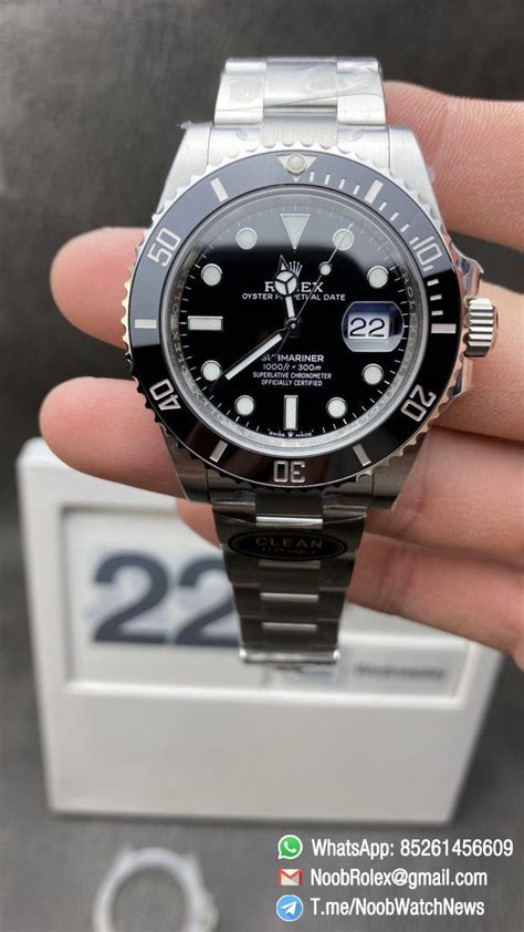 rolex submariner black ceramic bezel set clean factory